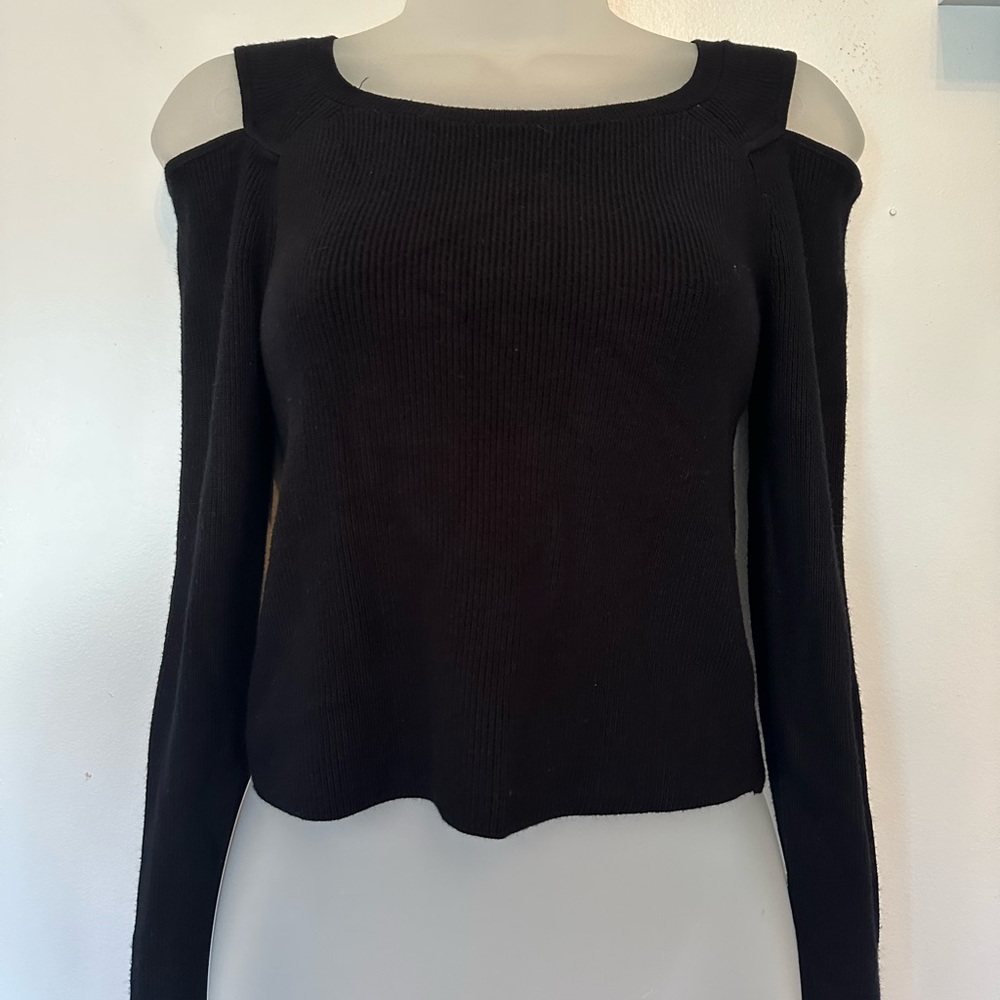 Express cold shoulder sweater size M